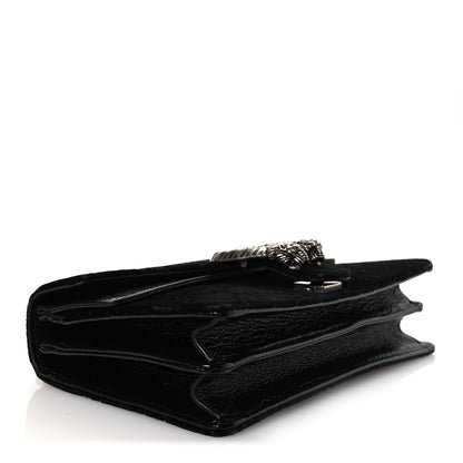 Gucci Velvet GG Monogram Small Dionysus Shoulder Bag Black 4 of 11