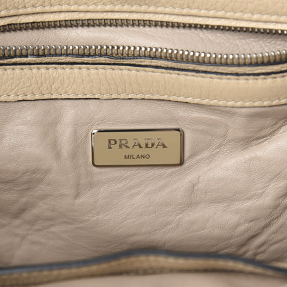 Prada Vitello Daino Twin Pocket Tote Sabbia 5 of 10