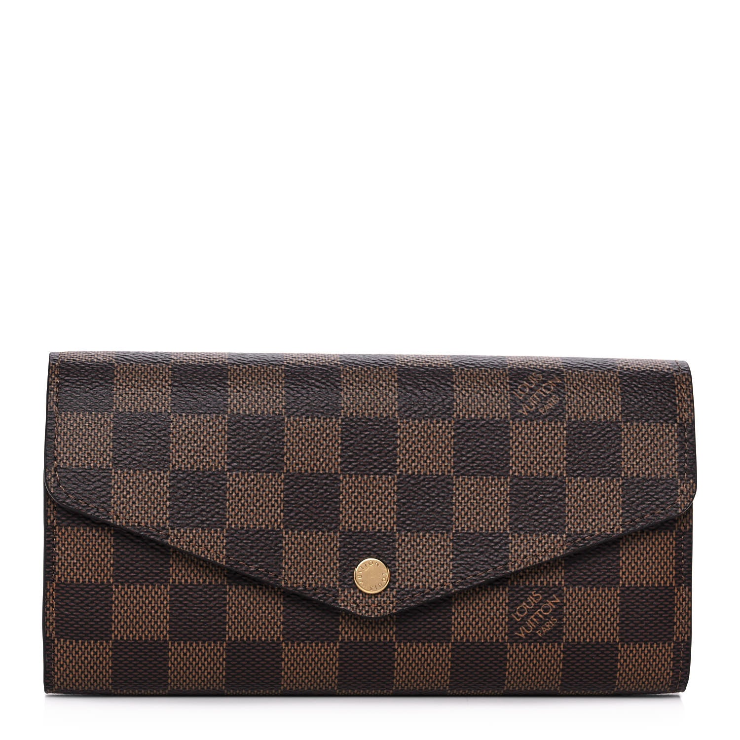 Louis Vuitton Damier Ebene Sarah Wallet NM 1 of 11