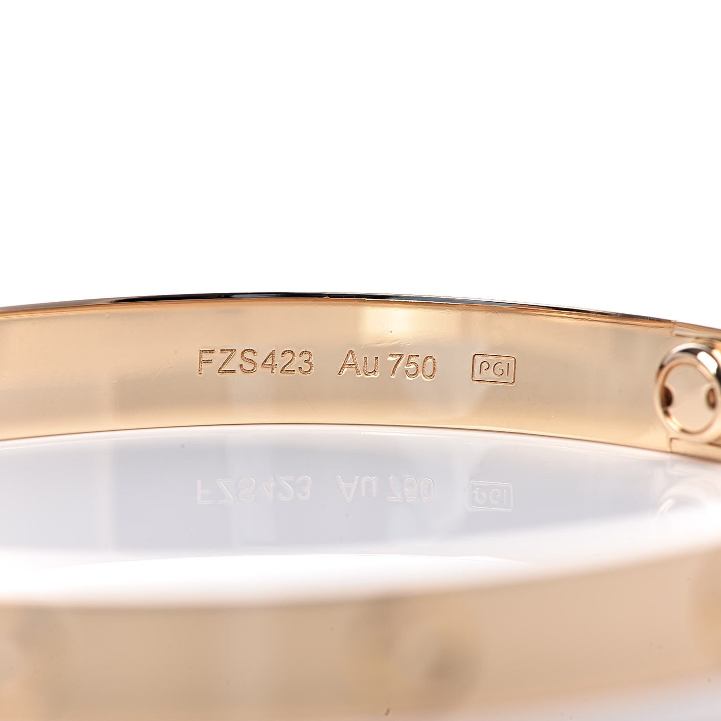 18K Yellow Gold LOVE Bracelet 18