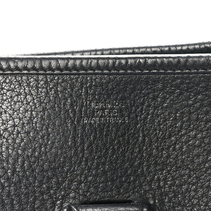 Hermes Taurillon Clemence Evelyne III GM Black 6 of 11