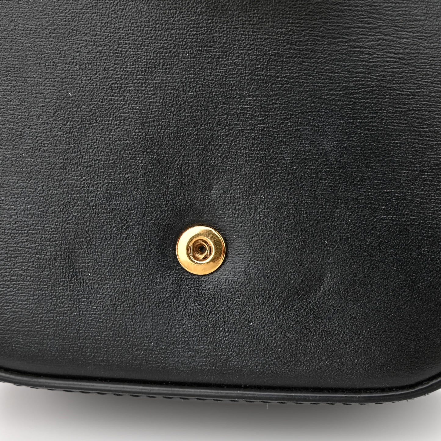Shiny Calfskin Mini Triomphe Black