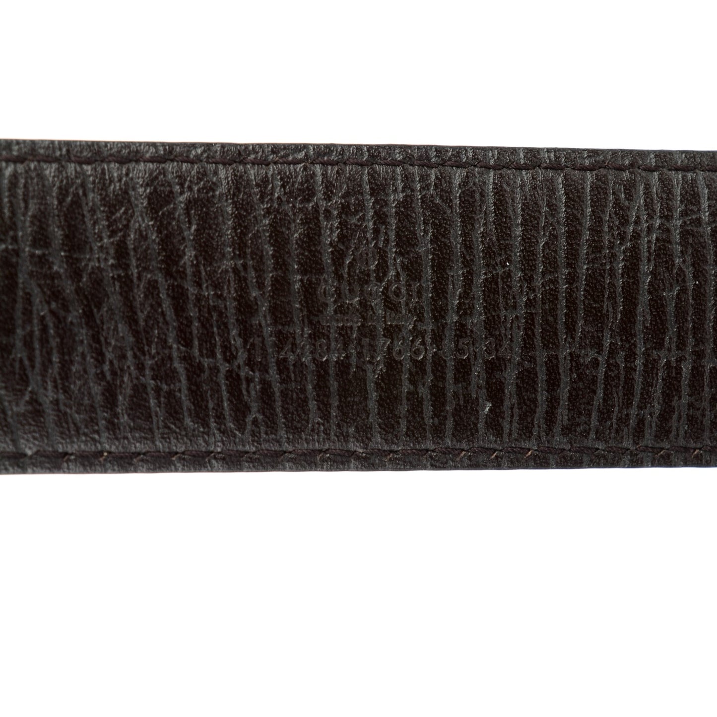 GG Plus Monogram Interlocking G Belt 85 34 Dark Brown