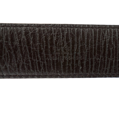 Gucci GG Plus Monogram Interlocking G Belt 85 34 Dark Brown 4 of 5