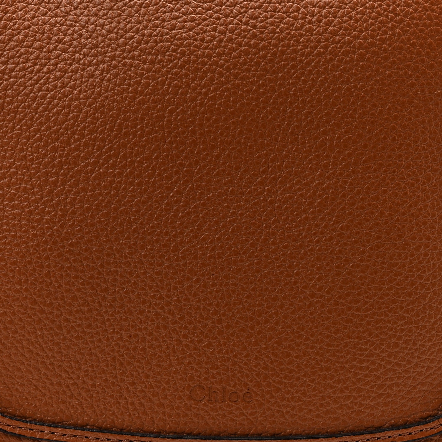 Chloe Calfskin Medium Marcie Satchel Tan 6 of 10