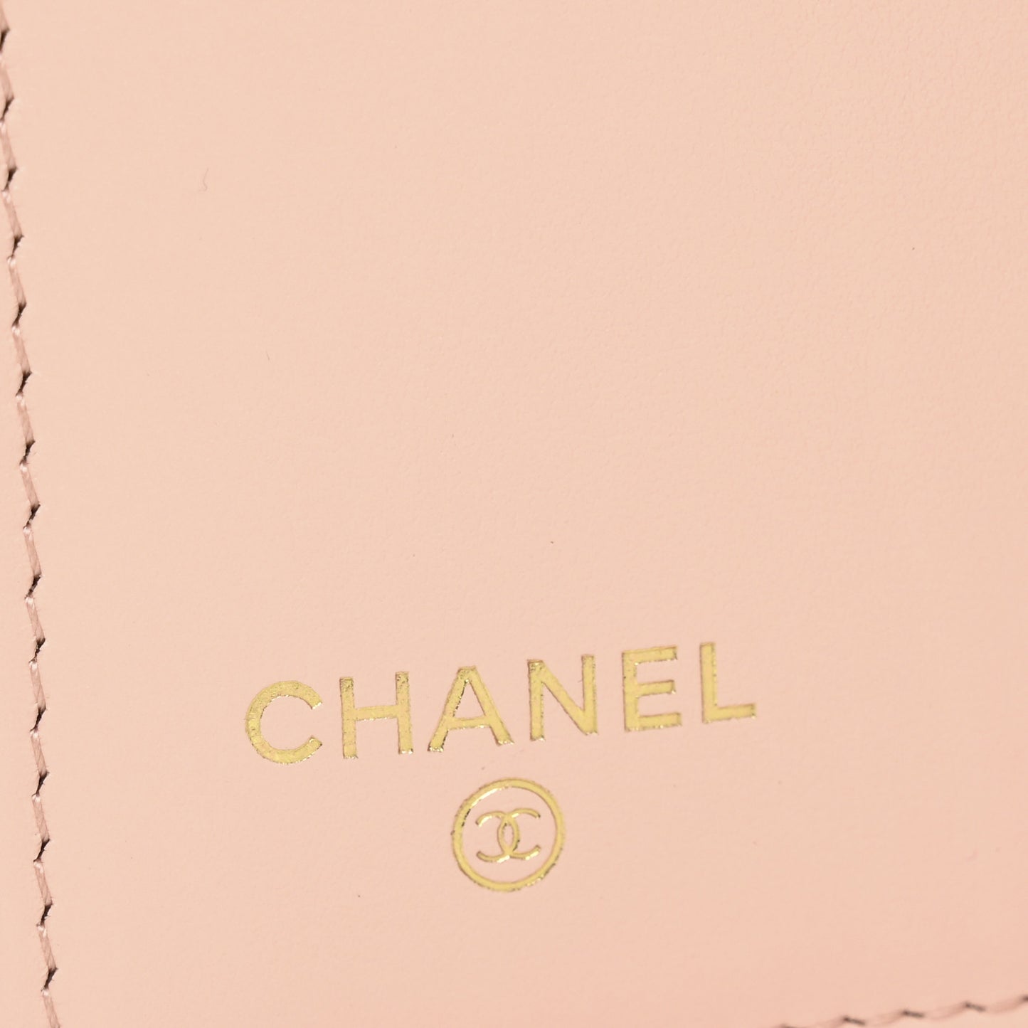 Caviar Quilted Medium Flap Wallet Light Pink