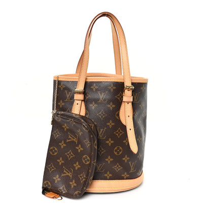 Louis Vuitton Monogram Petit Bucket 23 3 of 11