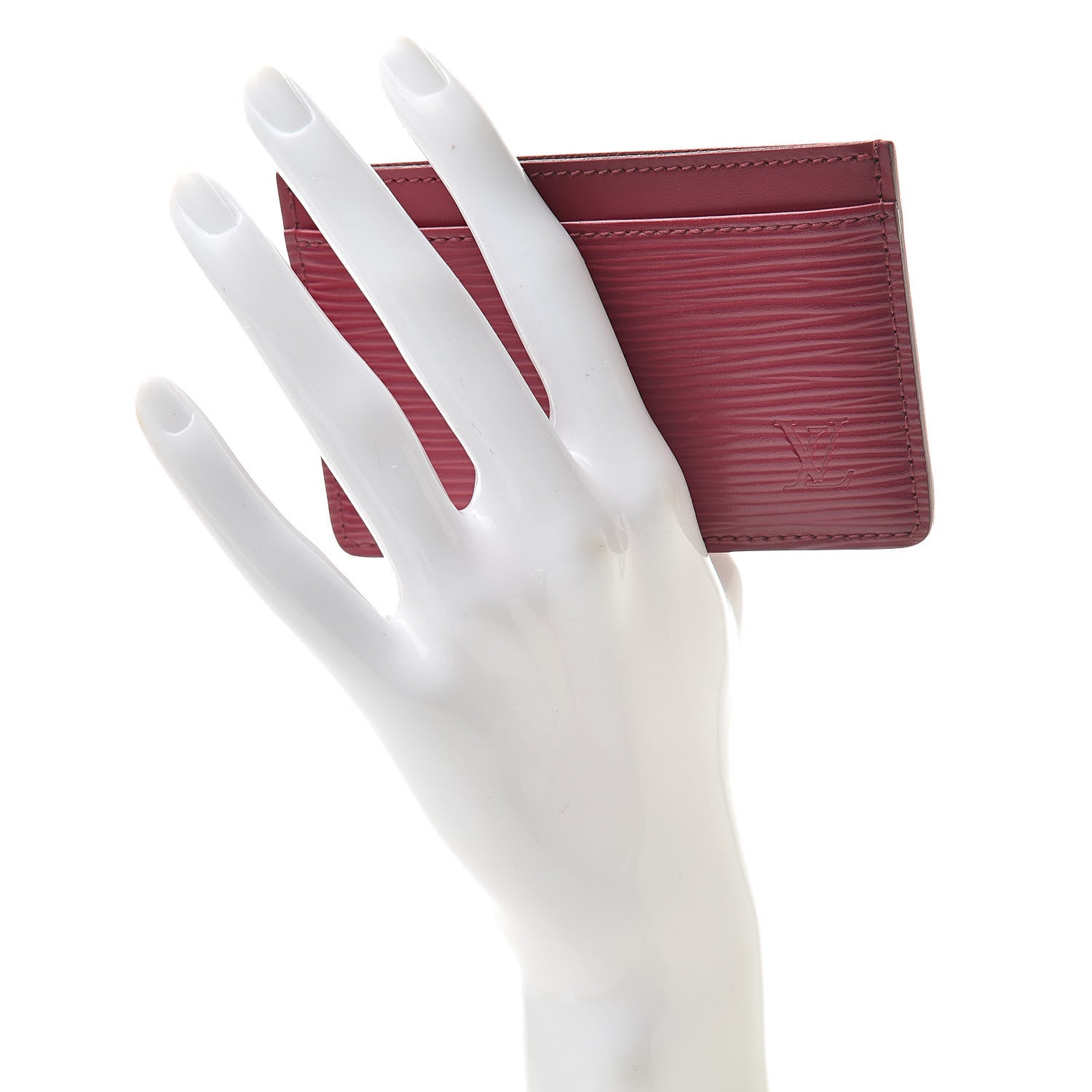 Louis Vuitton Epi Card Holder Fuchsia 2 of 8