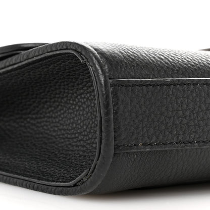 Valentino Garavani Grainy Calfskin Monochrome Bag Black 8 of 11
