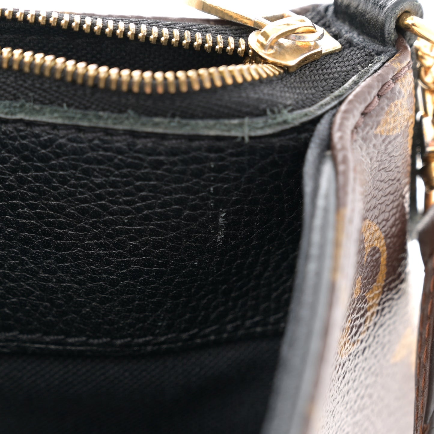 Monogram Pallas Clutch Black