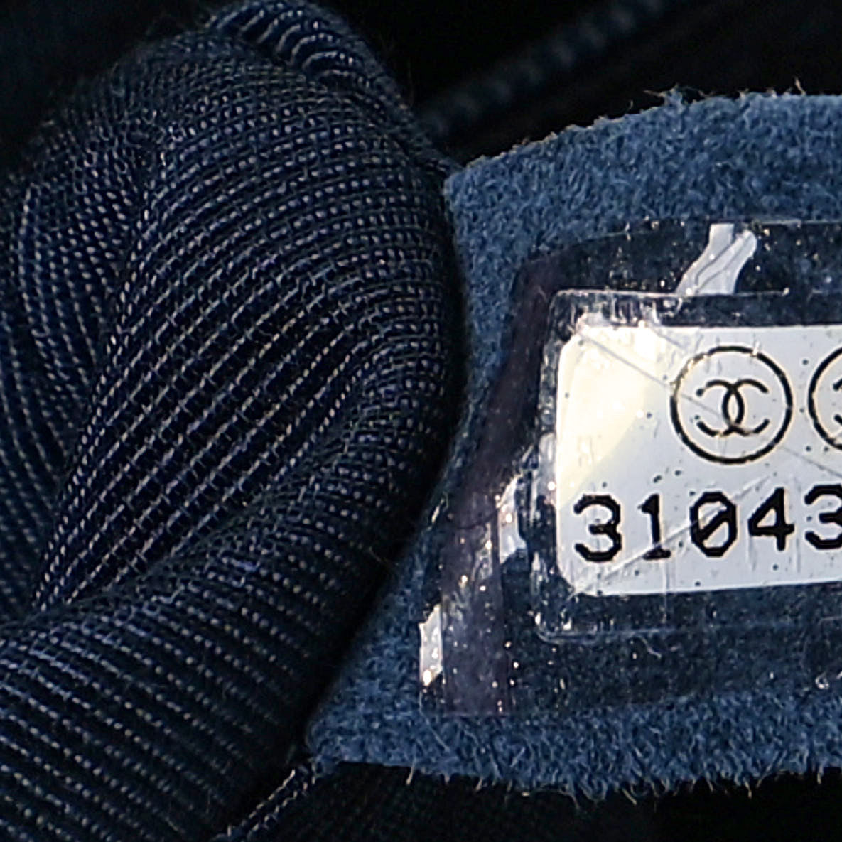 Chanel Lambskin Mixed Fibers Quilted Medium Chanel 19 Flap Blue 7 of 11