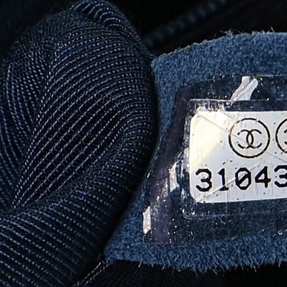 Chanel Lambskin Mixed Fibers Quilted Medium Chanel 19 Flap Blue 7 of 11