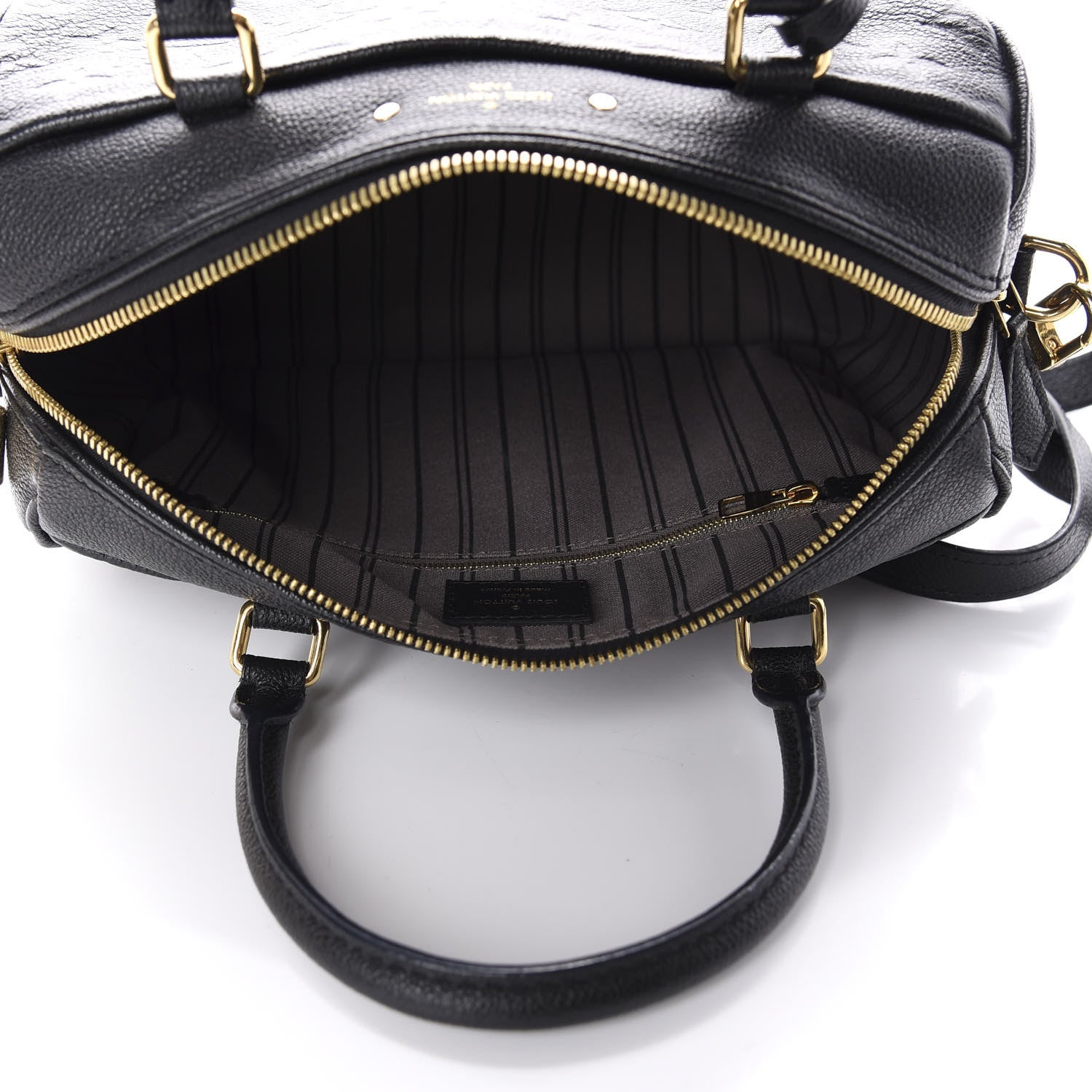 Louis Vuitton Empreinte Speedy Bandouliere 25 NM Black 6 of 12