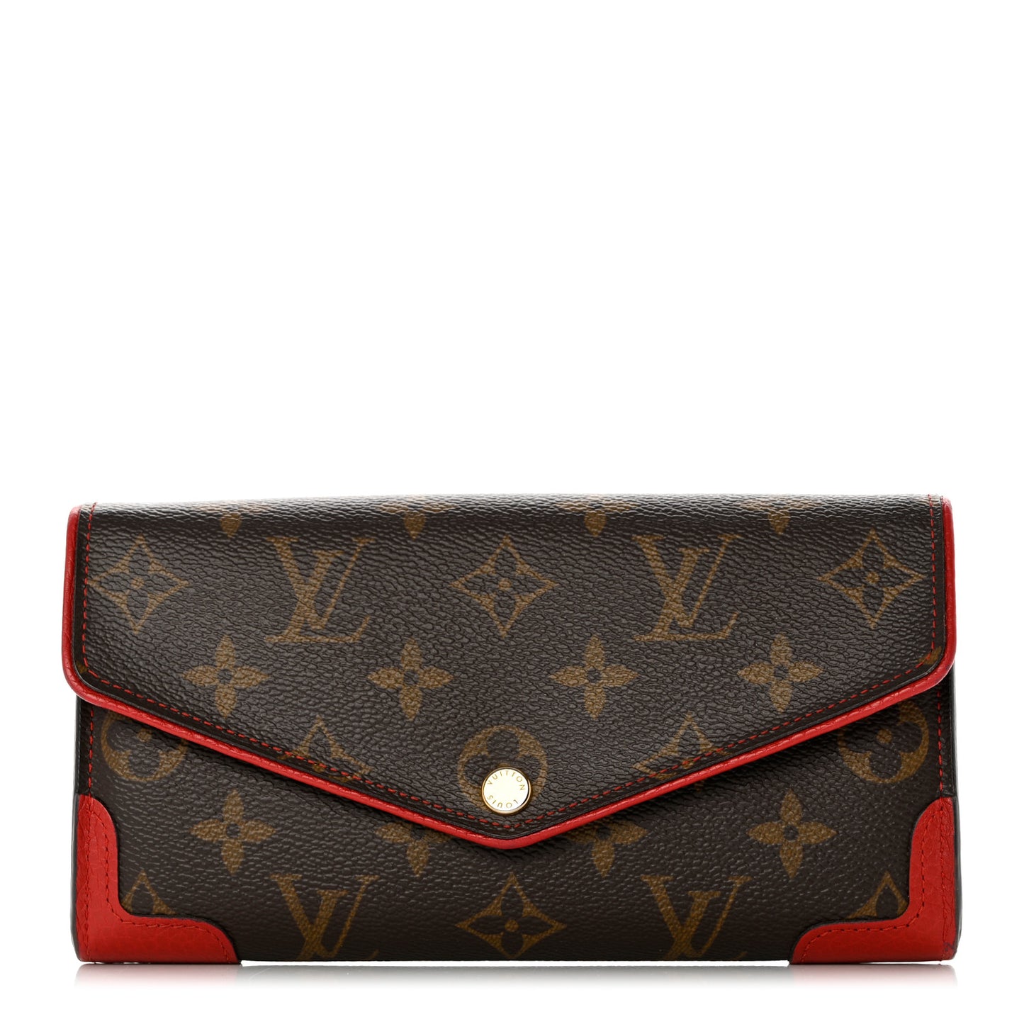 Monogram Sarah Retiro Wallet Cherry