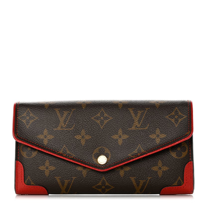 Louis Vuitton Monogram Sarah Retiro Wallet Cherry 1 of 8