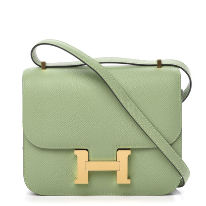 Hermes Epsom Constance 18 Vert Criquet 1 of 21