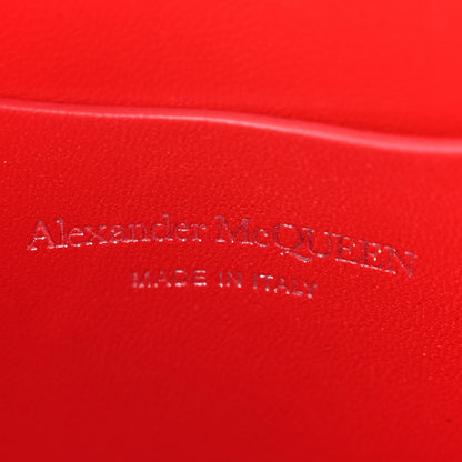 Alexander McQueen Calfskin Slash Pouch Welsh Red 6 of 9