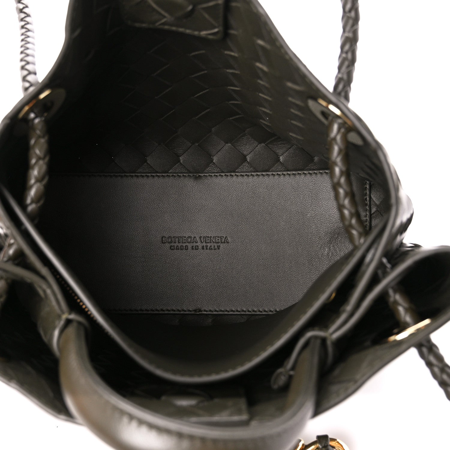 Bottega Veneta Nappa Intrecciato Small Andiamo Shoulder Bag Fondant 5 of 10