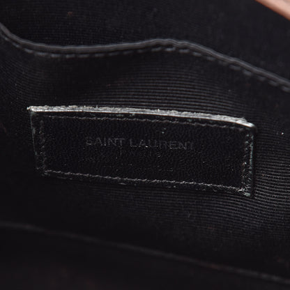 Saint Laurent Grained Calfskin Baby Sac De Jour Antique Rose 9 of 21