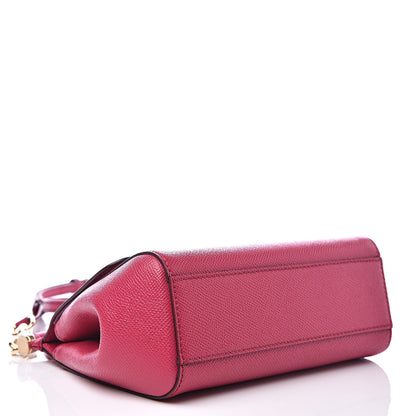 Dolce & Gabbana Dauphine Mini Miss Sicily Satchel Fuxia 5 of 9