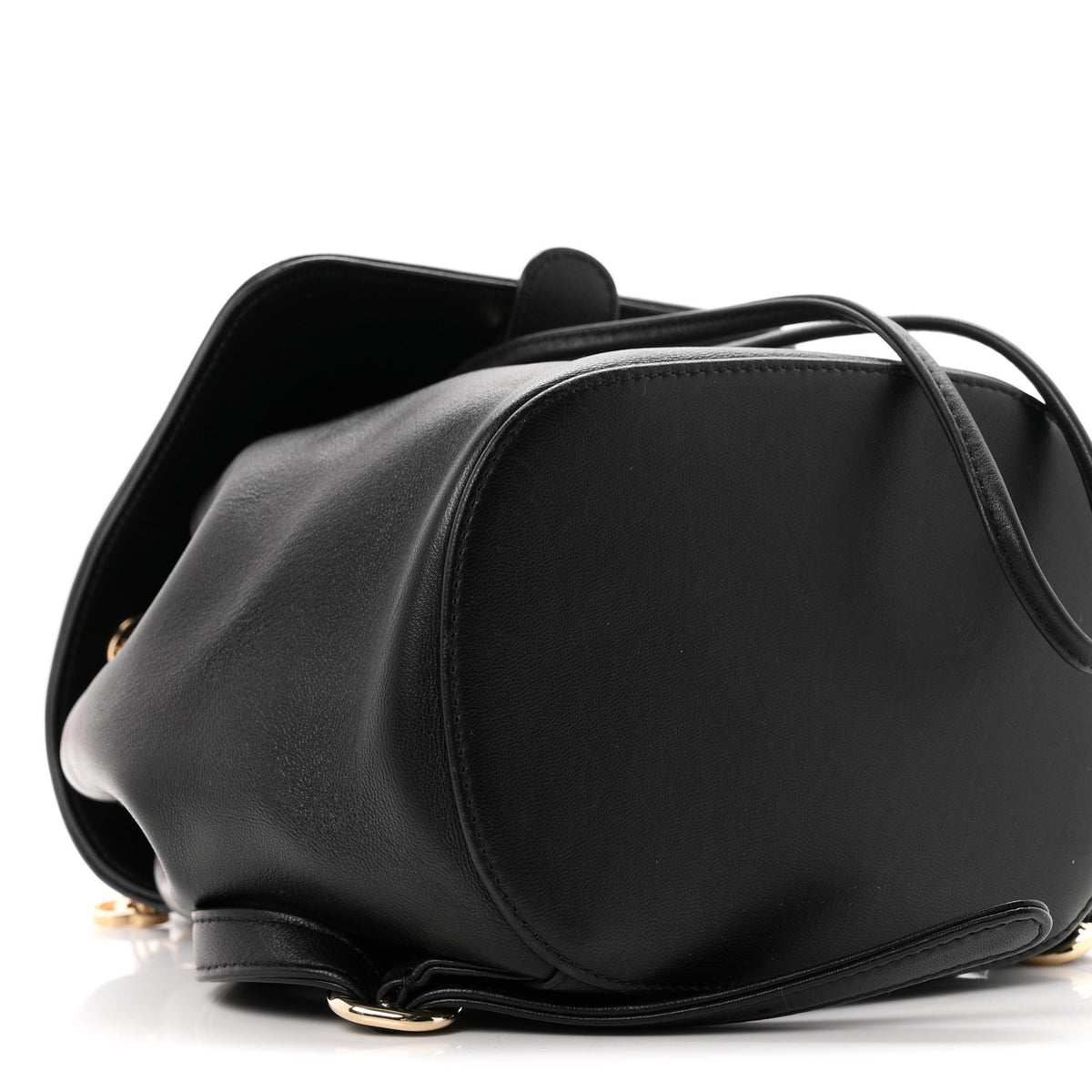 Chanel Lambskin CC Mania Backpack Black 9 of 10