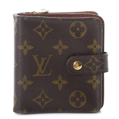 Louis Vuitton Monogram Compact Zippe Zipped Wallet 1 of 15
