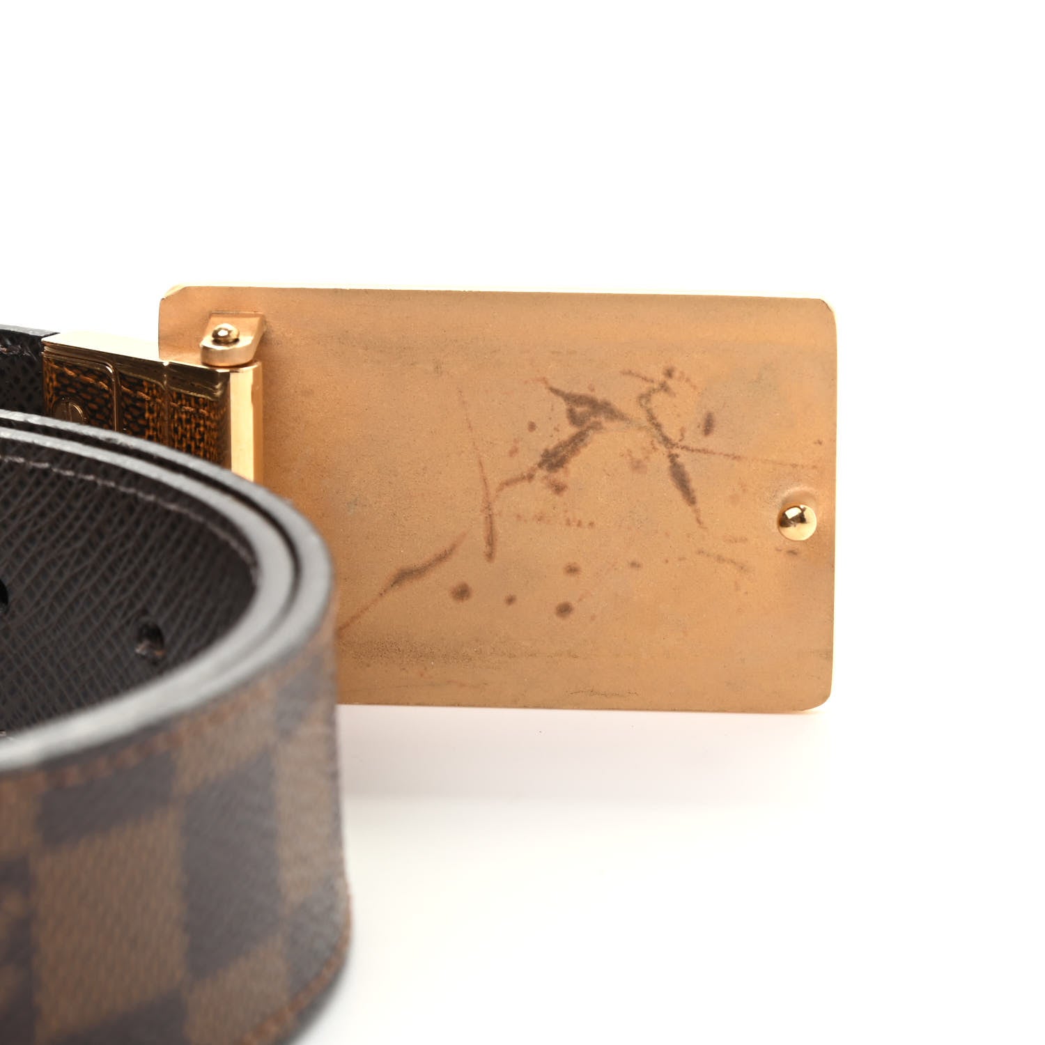 Louis Vuitton Damier Ebene 35mm Inventeur Reversible Belt 95 38 6 of 6