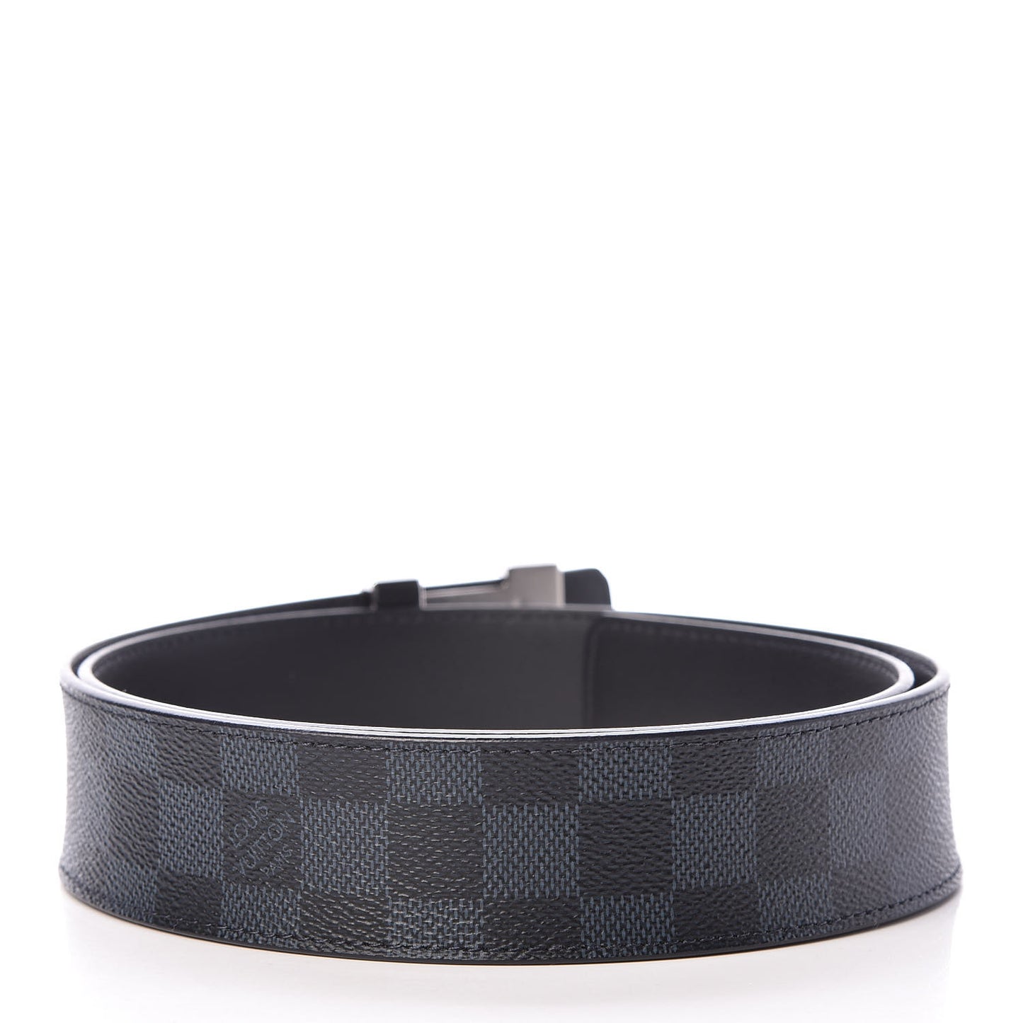 Damier Cobalt 40mm LV Initiales Belt 85 34