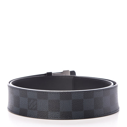 Louis Vuitton Damier Cobalt 40mm LV Initiales Belt 85 34 3 of 7