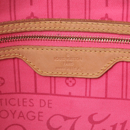 Louis Vuitton Monogram Roses Neverfull MM 6 of 17