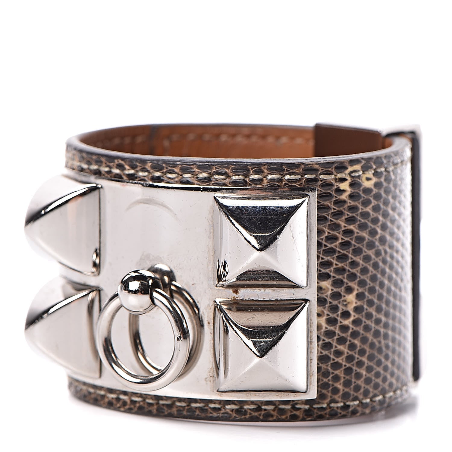 Hermes Lizard Collier De Chien CDC Bracelet XS Ombre 1 of 7