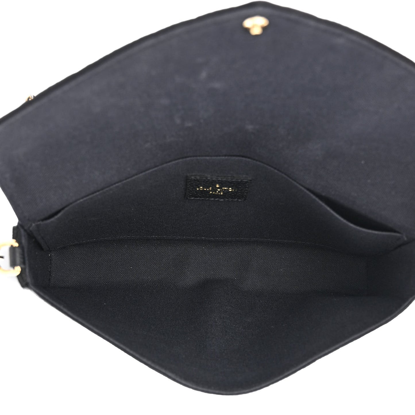 Empreinte Pochette Felicie Chain Wallet Black