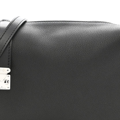 Louis Vuitton Calfskin Side Trunk MM Black 8 of 10