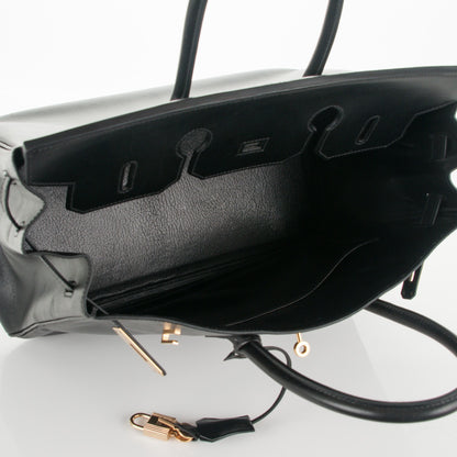 Hermes Box Birkin 35 Black 7 of 22