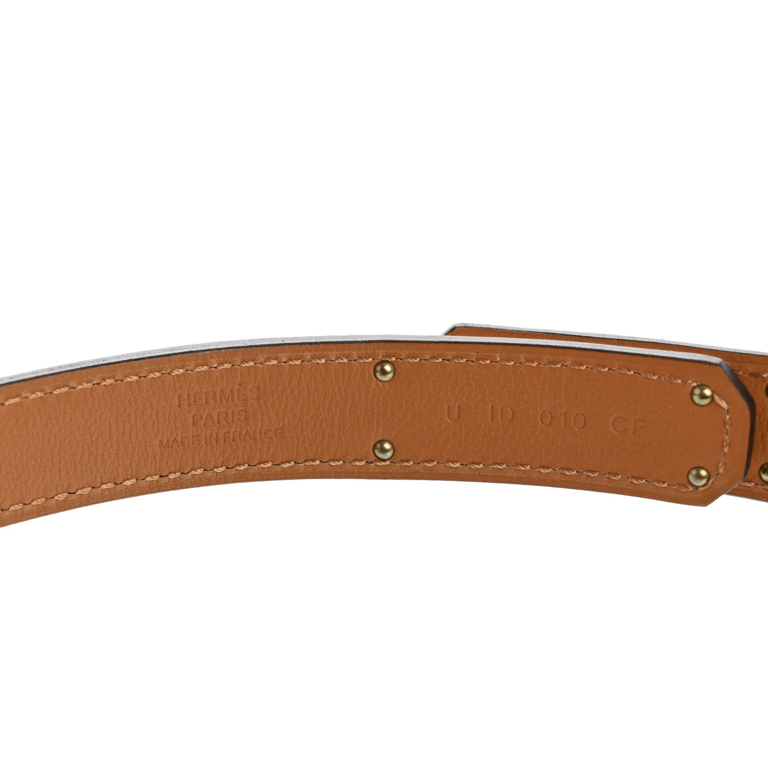 Hermes Epsom Kelly Belt Black 3 of 5