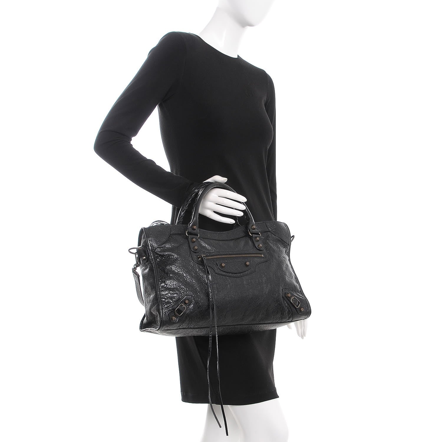 Balenciaga Agneau Classic Hardware City Black 3 of 13