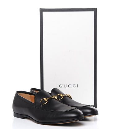 Gucci Calfskin Horsebit Mens Jordaan Loafers 7 Black 11 of 11