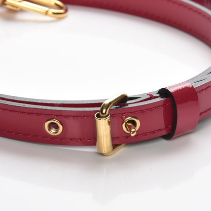 Louis Vuitton Patent 16mm Adjustable Shoulder Strap Rose Indien 4 of 5