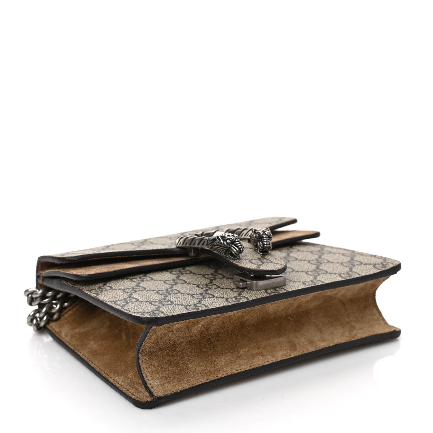 Gucci GG Supreme Monogram Mini Dionysus Shoulder Bag Taupe 4 of 10