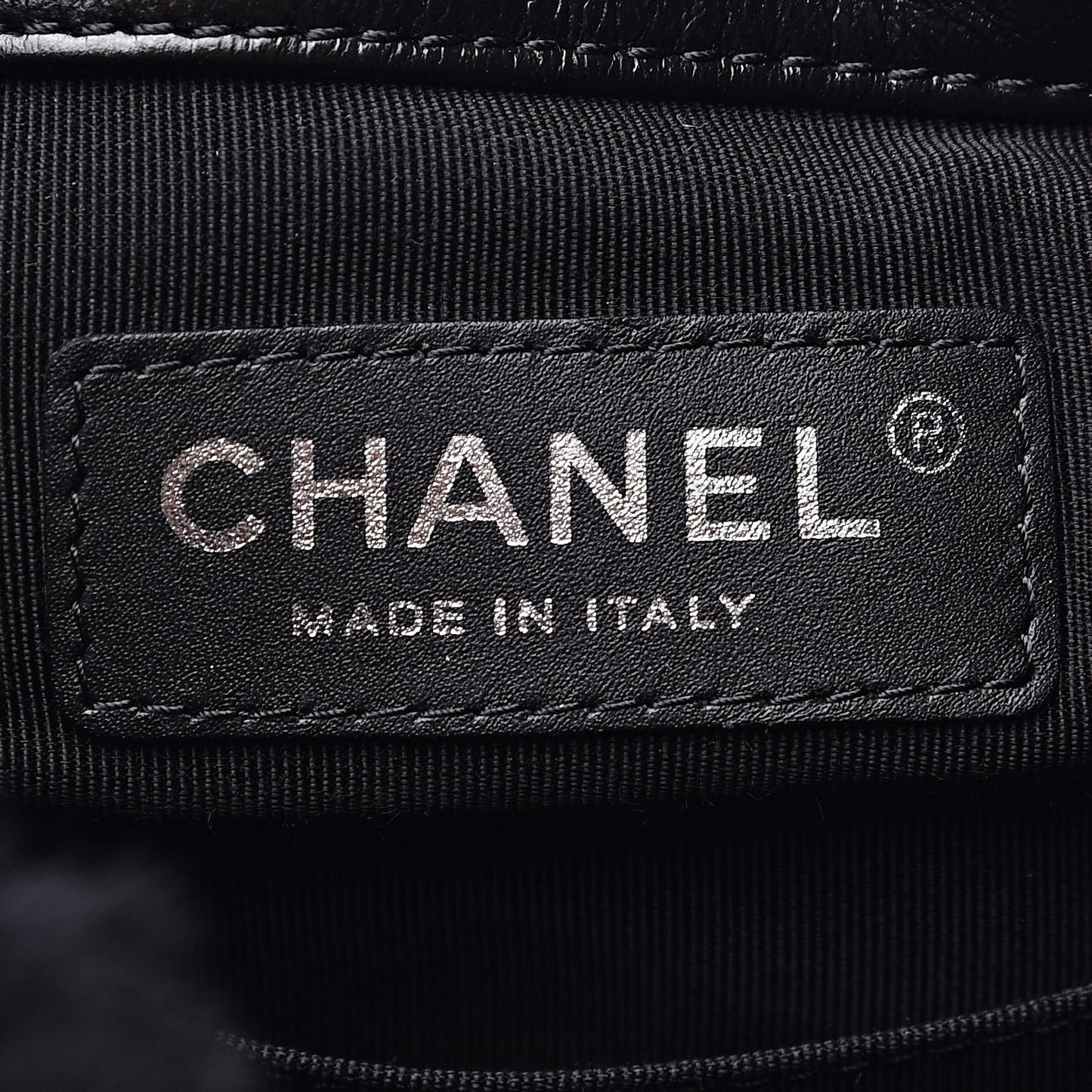 Shearling Small Gabrielle Backpack Black
