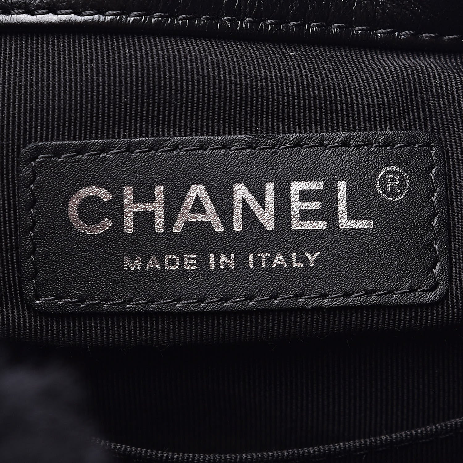 Chanel Shearling Small Gabrielle Backpack Black 6 of 11