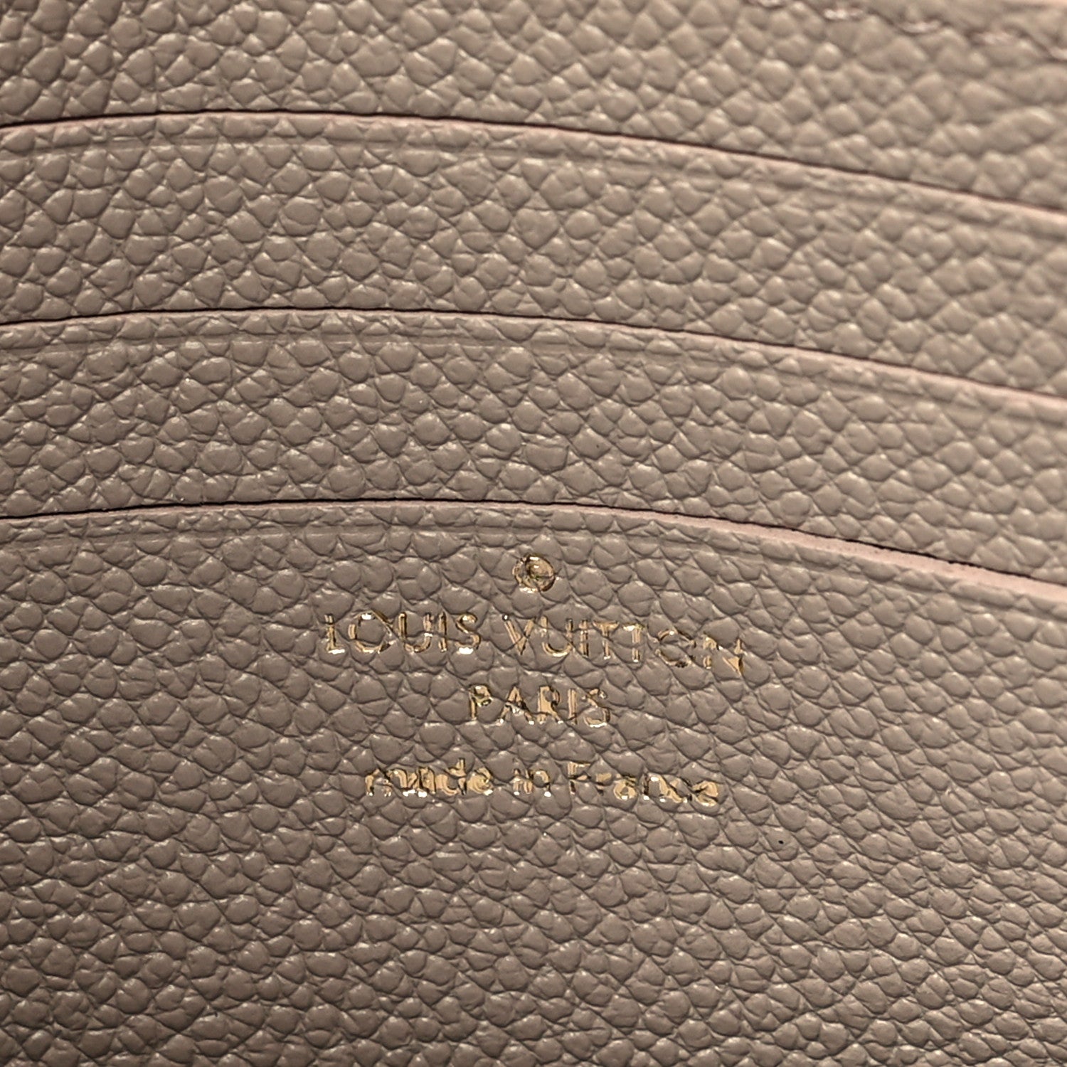 Louis Vuitton Empreinte Monogram Giant Ivy Wallet On Chain Tourterelle Creme 6 of 9