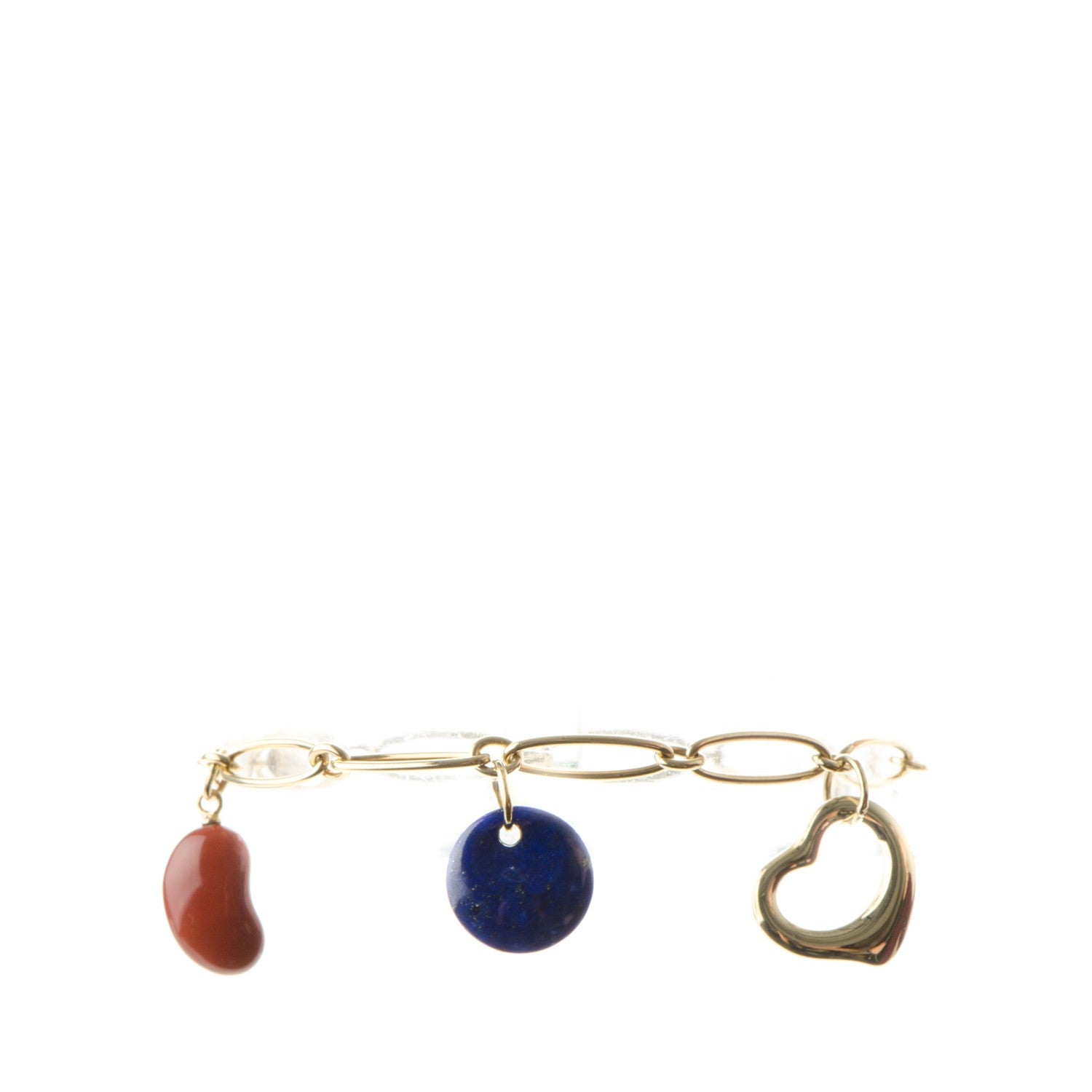 Tiffany 18K Yellow Gold Oval Link Bracelet 1 of 6