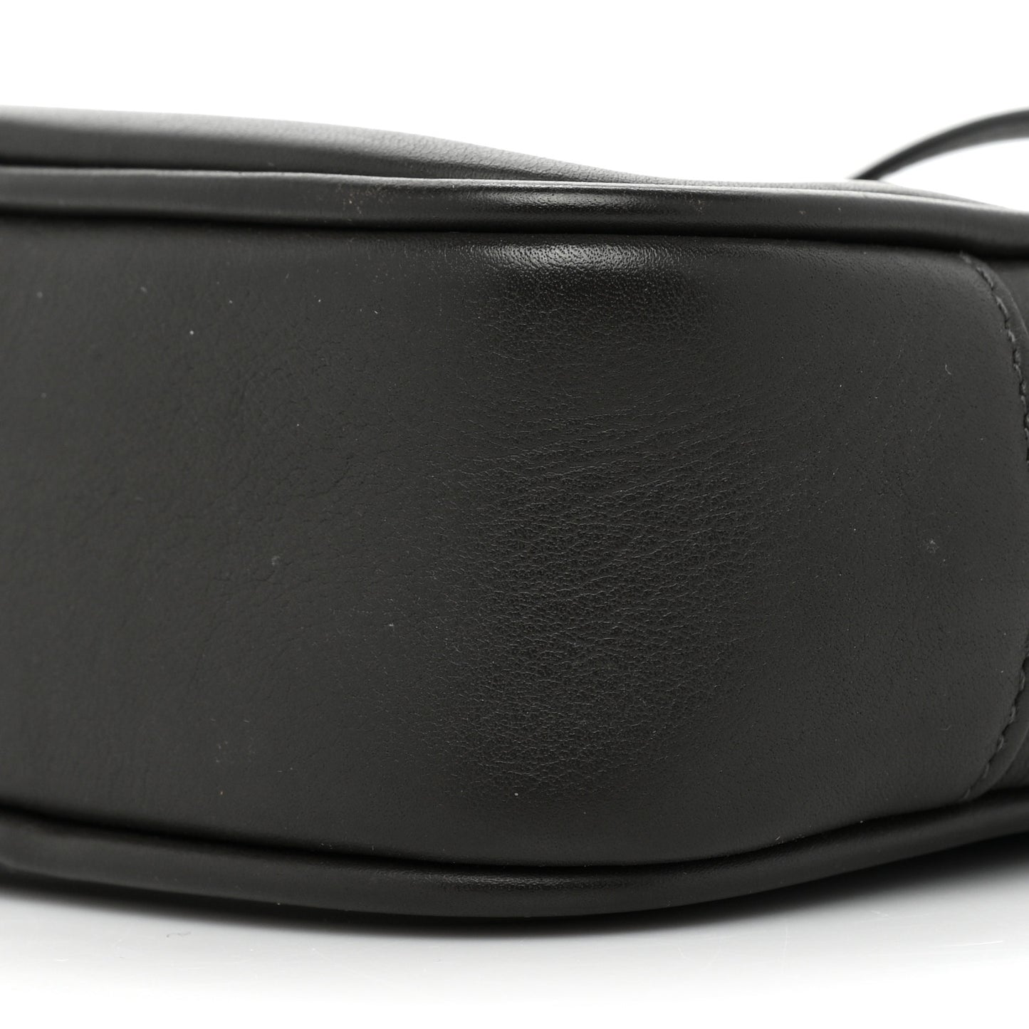 Grained Lambskin Monogram Lou Camera Bag Dark Grey