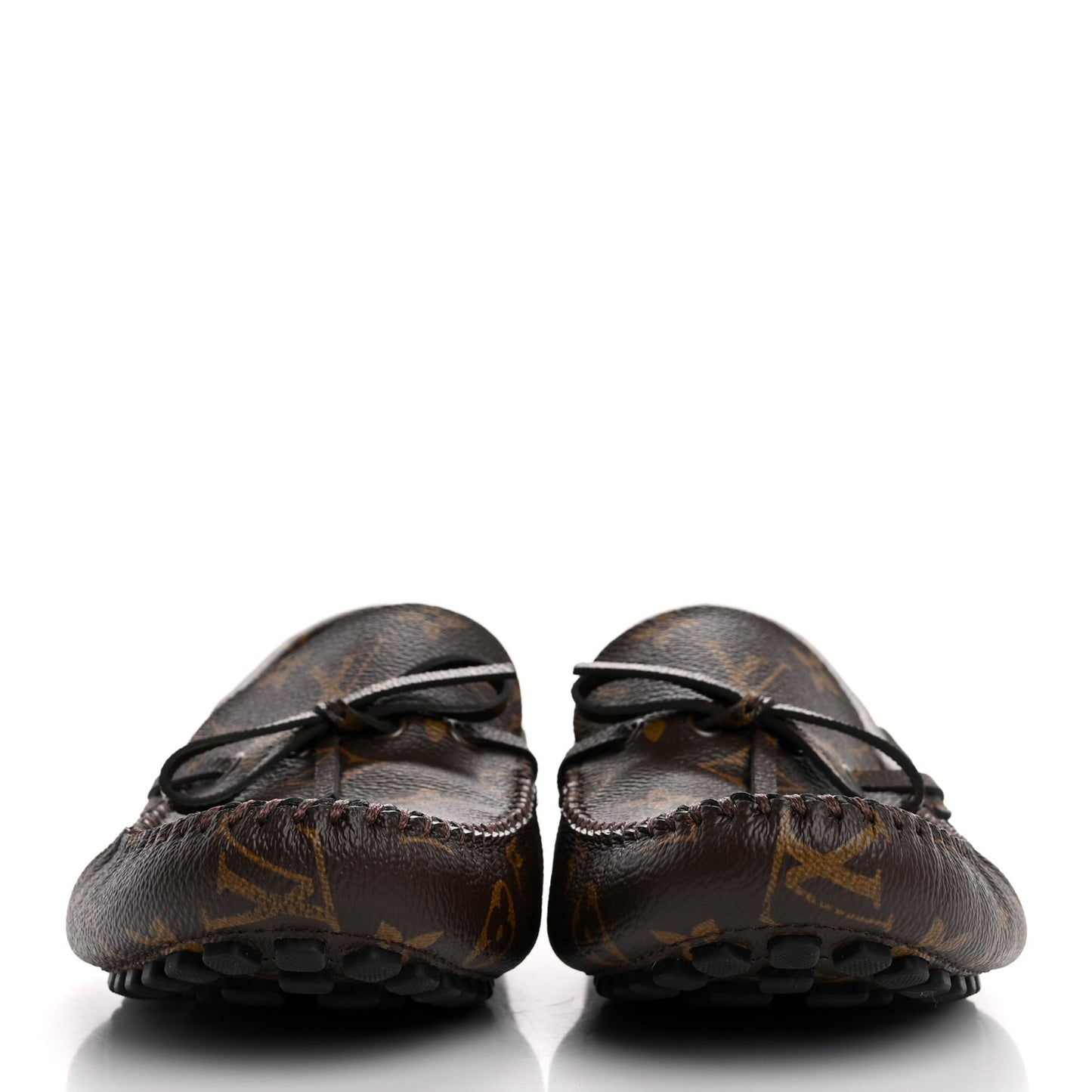 Monogram Mens Arizona Car Shoe Moccasin Loafers 8