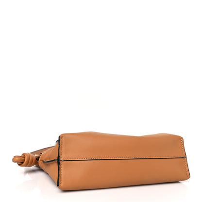 Loewe Calfskin Mini Flamenco Knot Clutch Warm Desert 4 of 9