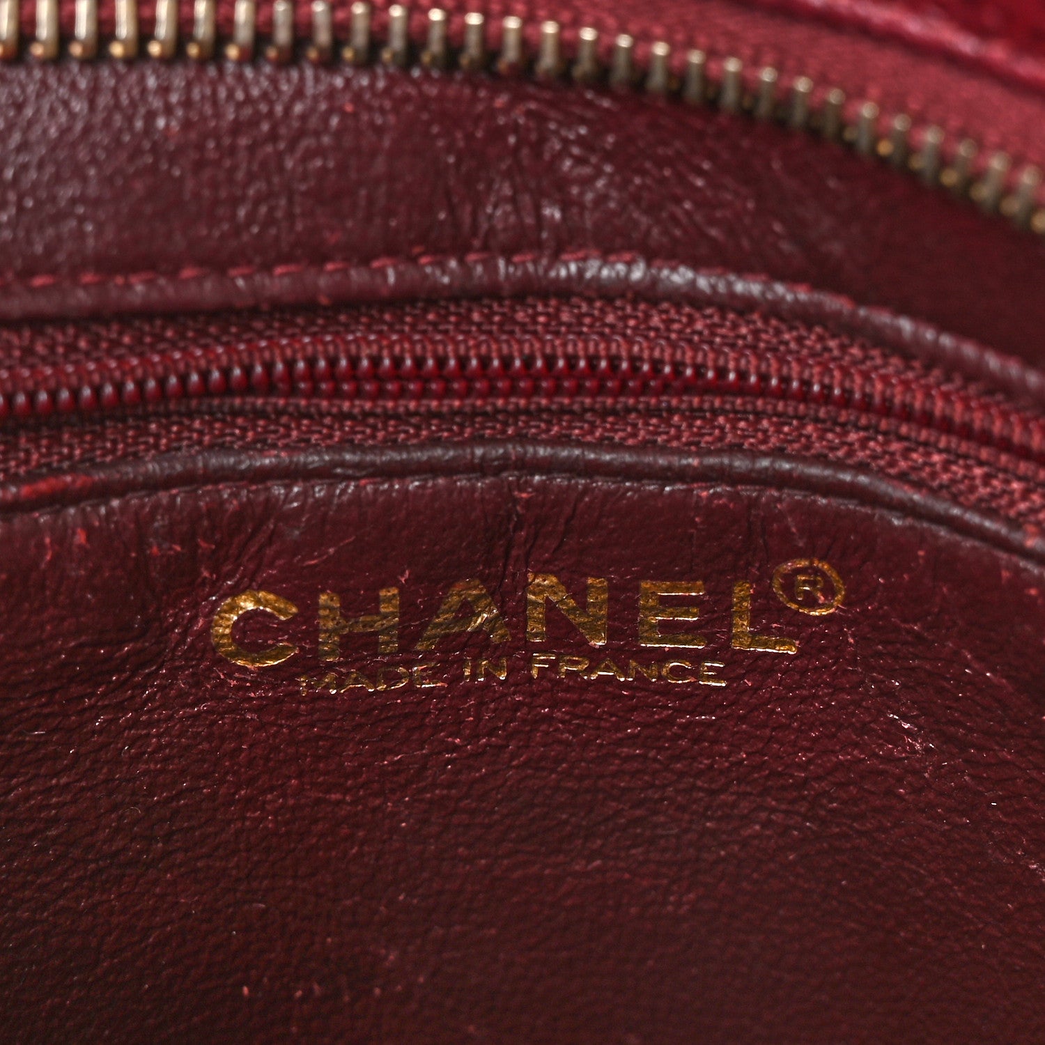 Chanel Caviar Quilted Medallion Tote Bordeaux 6 of 11