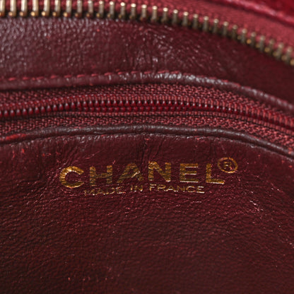 Chanel Caviar Quilted Medallion Tote Bordeaux 6 of 11