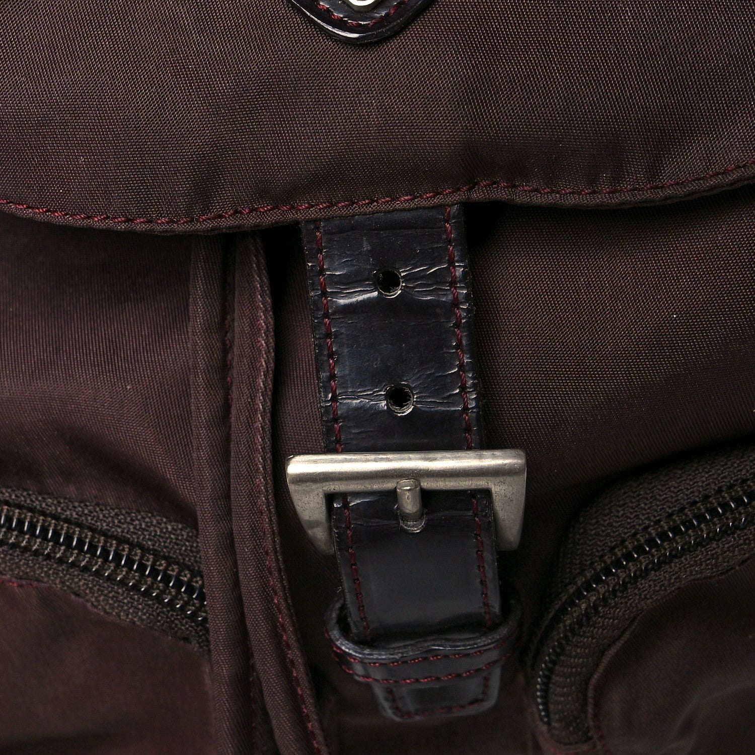 Prada Tessuto Nylon Vela Backpack Corniola 10 of 11