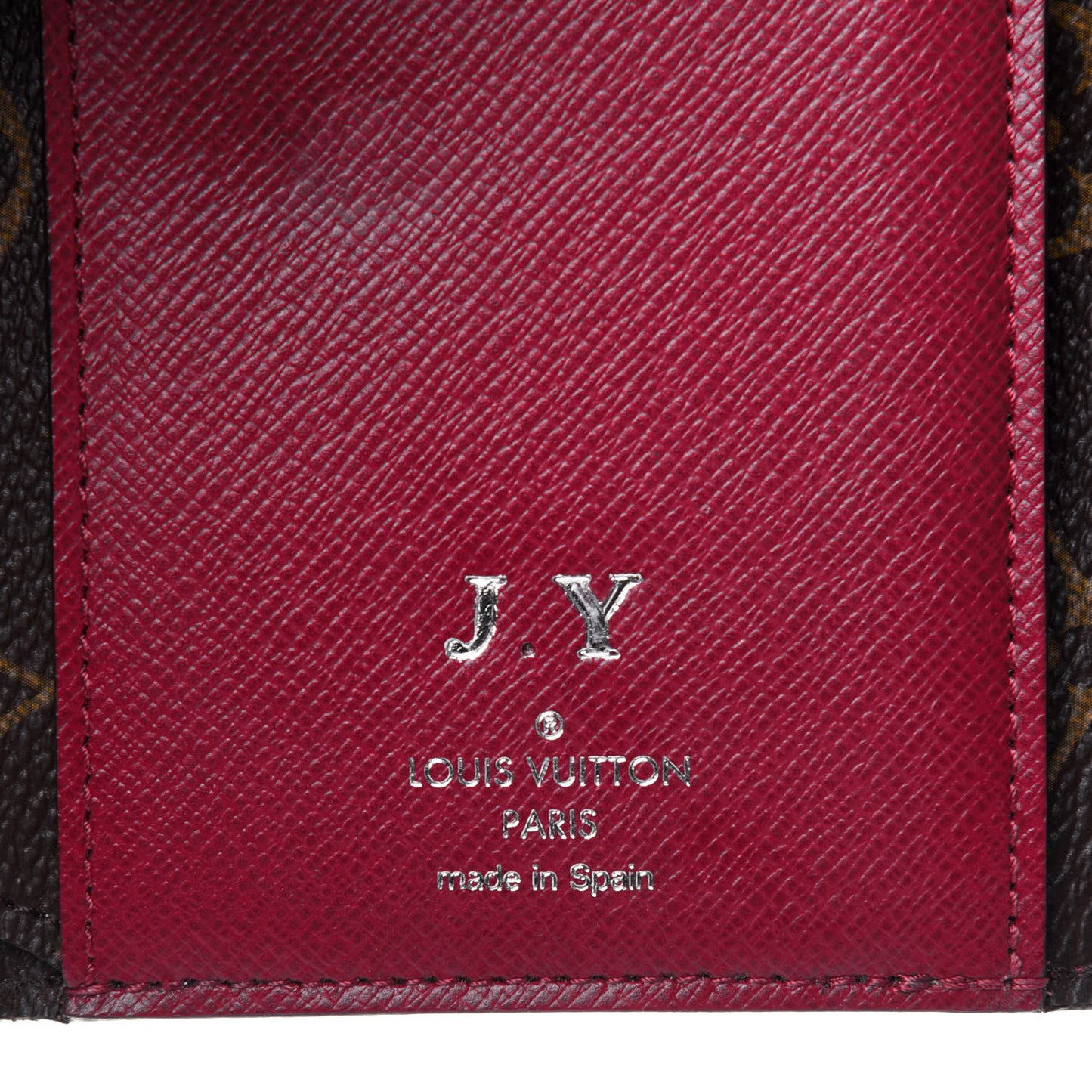 Epi Monogram Marie-Lou Compact Wallet Fuchsia